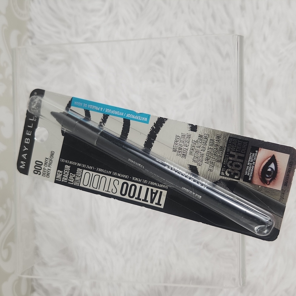 Maybelline Tattoo Studio Waterproof Eyeliner - #900 Deep Onyx 36 Hour Wear